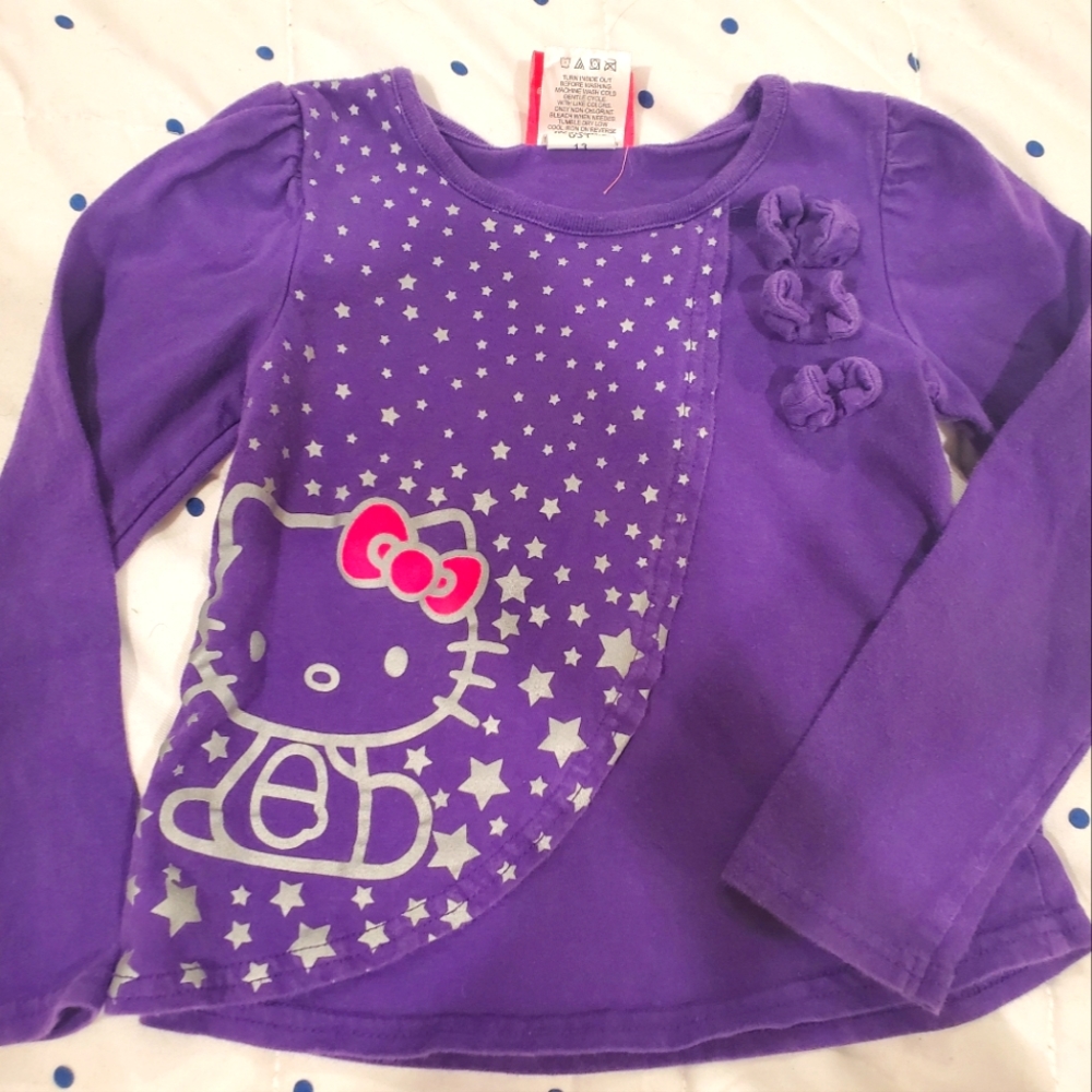 Hello Kitty Girls 4T long sleeve top